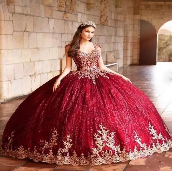 elegant vestido de 15 anos burgundy ball gown quinceanera dresses cap sleeves lace gold beads backless sweet 16 dress pageant prom gowns, Blue;red
elegant vestido de 15 anos burgundy ball gown quinceanera dresses cap sleeves lace gold beads backless sweet 16 dress pageant prom gowns, Blue;red
