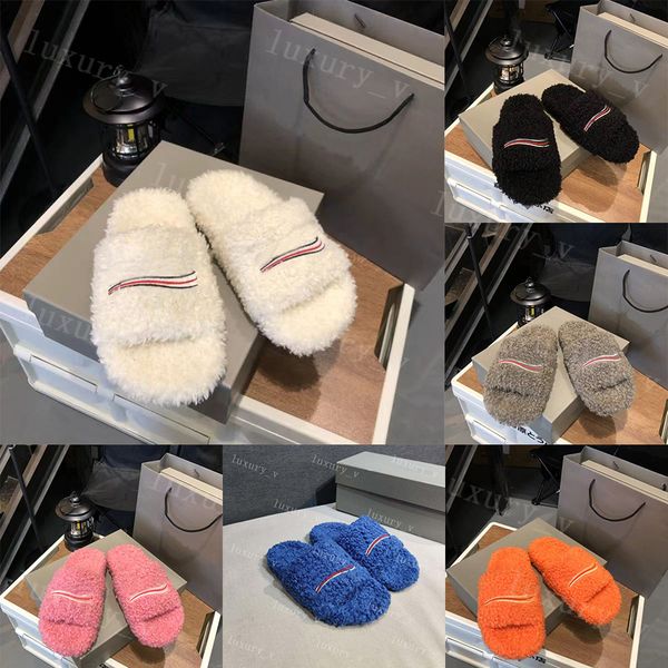 designer women slippers luxurys ladies wool slippers fur slides winter fluffy furry warm letters sandals comfortable fuzzy girl flip flop sl, Black
designer women slippers luxurys ladies wool slippers fur slides winter fluffy furry warm letters sandals comfortable fuzzy girl flip flop sl, Black