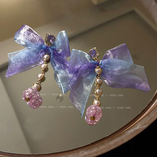 925 silver needle fabric bow earrings for women retro spring new korean dongdaemun graceful online influencer ear rings, Golden
925 silver needle fabric bow earrings for women retro spring new korean dongdaemun graceful online influencer ear rings, Golden