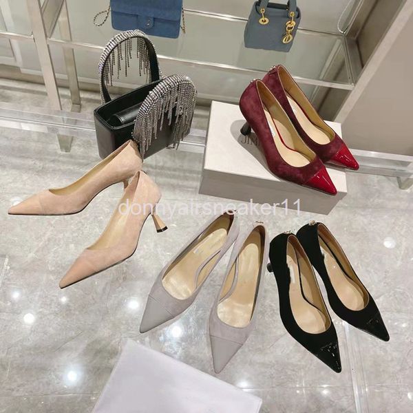 dress shoes calf patent leather stitched cow anti velvet pointed high heels wine cup heel shoes, Black
dress shoes calf patent leather stitched cow anti velvet pointed high heels wine cup heel shoes, Black