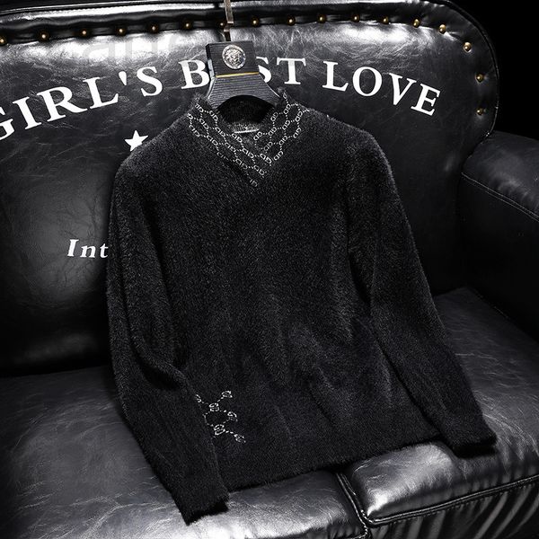 men's sweaters designer 21830 lily's house is not out of stock. the main push mink sweater p135 control 188. 4xl can wear 210 jin, White;black
men's sweaters designer 21830 lily's house is not out of stock. the main push mink sweater p135 control 188. 4xl can wear 210 jin, White;black