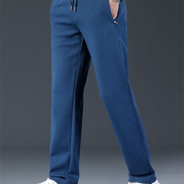 spring zip pockets long sweatpants men joggers blue black grey sportswear straight track pants casual cotton trousers 220509
spring zip pockets long sweatpants men joggers blue black grey sportswear straight track pants casual cotton trousers 220509