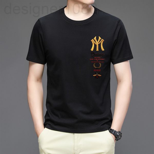 men's t-shirts designer middle aged business casual men's cotton t-shirt 2022 summer fashion slim fit thin round neck half sleeve, White;black
men's t-shirts designer middle aged business casual men's cotton t-shirt 2022 summer fashion slim fit thin round neck half sleeve, White;black