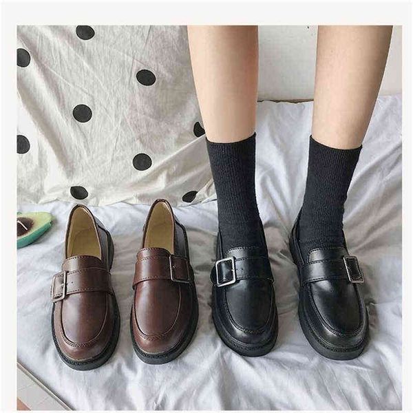 dress shoes retro brown oxford for women chic platform patent leather slip on loafers korean fashion flats black 2022 new office 220518
dress shoes retro brown oxford for women chic platform patent leather slip on loafers korean fashion flats black 2022 new office 220518