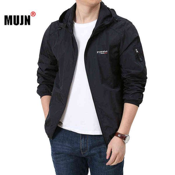 men thin hooded jacket 2022 summer waterproof sun protection clothing fishing hunting clothes quick dry skin male windbreaker y220803, Black;brown
men thin hooded jacket 2022 summer waterproof sun protection clothing fishing hunting clothes quick dry skin male windbreaker y220803, Black;brown