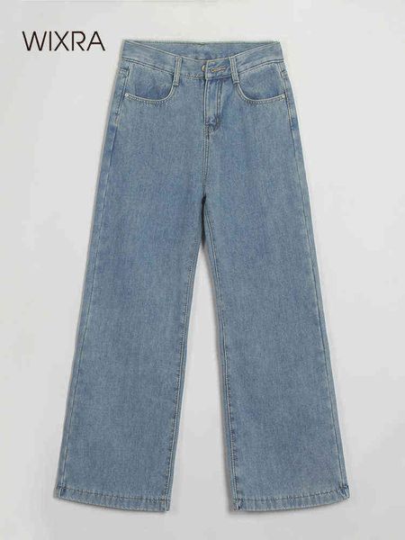 wixra women stylish street style fleece denim pants ladies winter autumn loose high waist pockets casual jeans 221225, Blue
wixra women stylish street style fleece denim pants ladies winter autumn loose high waist pockets casual jeans 221225, Blue