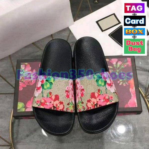 beach slippers flat sandals women men slides with box dust bag shoes bloom black floral leather rubber slide strawberry print red summer out
beach slippers flat sandals women men slides with box dust bag shoes bloom black floral leather rubber slide strawberry print red summer out