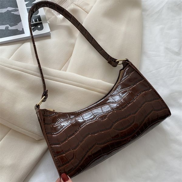 pattern pu leather handbags female shoulder fashion ladies armpit bag retro casual women tote small clutch 220707
pattern pu leather handbags female shoulder fashion ladies armpit bag retro casual women tote small clutch 220707