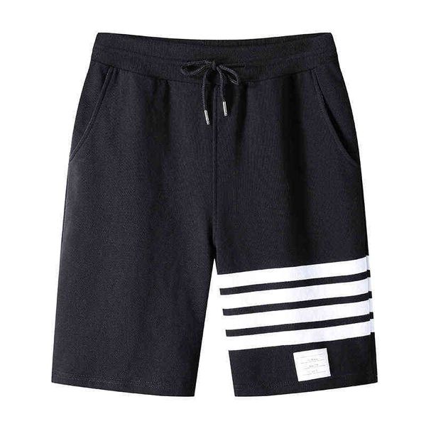 tb tom brown same yarn dyed 100% cotton fabric summer fashion casual sports men's capri shorts, White;black
tb tom brown same yarn dyed 100% cotton fabric summer fashion casual sports men's capri shorts, White;black