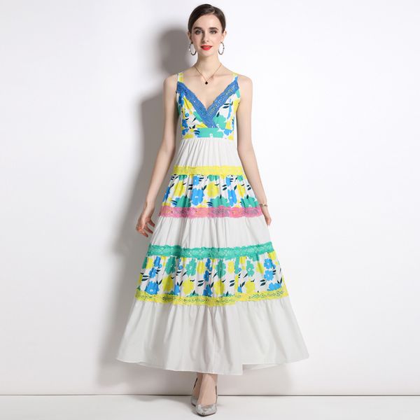 elegant women fashion printing dress 2022 summer new camisole sliming vestidos beach holiday maxi dresses, Black;gray
elegant women fashion printing dress 2022 summer new camisole sliming vestidos beach holiday maxi dresses, Black;gray