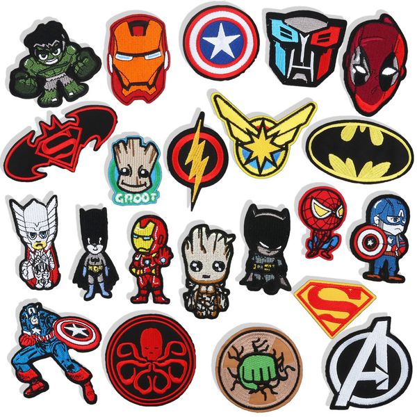 sewing notions superhero sew on or iron on patches applique for jeans jackets clothing pants dress backpacks all kinds cartoon embroidery di, Black
sewing notions superhero sew on or iron on patches applique for jeans jackets clothing pants dress backpacks all kinds cartoon embroidery di, Black