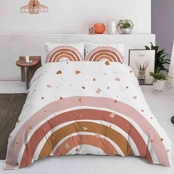 trendy pastel colors rainbow bedding set baby kids duvet cover 150x210 135x200 with pillowcases and zipper
trendy pastel colors rainbow bedding set baby kids duvet cover 150x210 135x200 with pillowcases and zipper