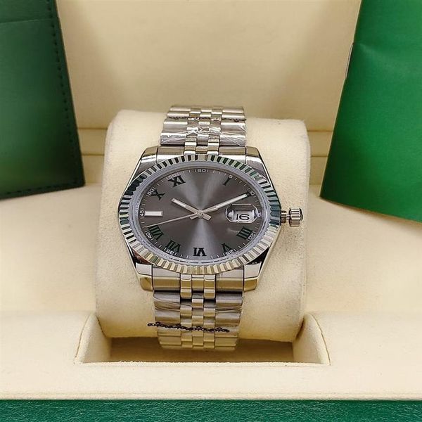 style mens automatic mechanical watch 41 36mm women stainless steel strap datejust 2813 movement watches men wristwatch wom219a, Slivery;brown
style mens automatic mechanical watch 41 36mm women stainless steel strap datejust 2813 movement watches men wristwatch wom219a, Slivery;brown