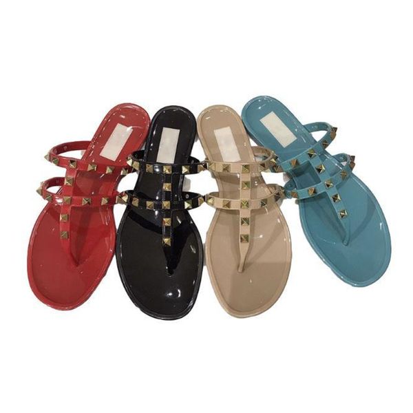 rivet jelly beach sandals slippers fashion designers women's summer party flip flops platform pvc crystal lows heels rubber lady thong, Black
rivet jelly beach sandals slippers fashion designers women's summer party flip flops platform pvc crystal lows heels rubber lady thong, Black