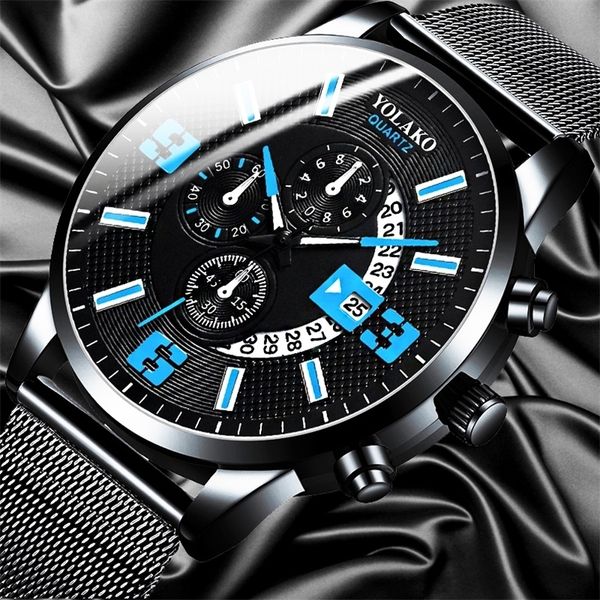 2022 watches mens fashion calendar watch men business stainless steel mesh belt quartz wrist watch male clock relogio masculino 220805, Slivery;brown
2022 watches mens fashion calendar watch men business stainless steel mesh belt quartz wrist watch male clock relogio masculino 220805, Slivery;brown