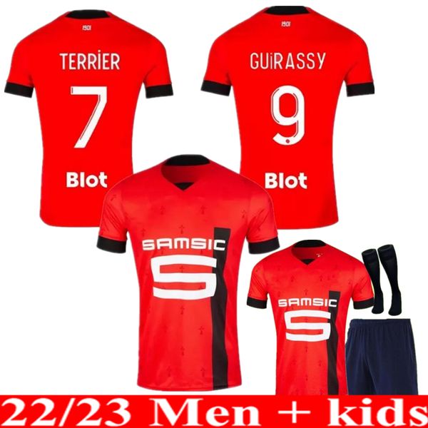 21 22 23 stade rennais soccer jerseys men kids kit 2022 2023 rennes bourigeaud camavinga doku 120th maillots de foot guirassy terrier maouas, Black;yellow
21 22 23 stade rennais soccer jerseys men kids kit 2022 2023 rennes bourigeaud camavinga doku 120th maillots de foot guirassy terrier maouas, Black;yellow