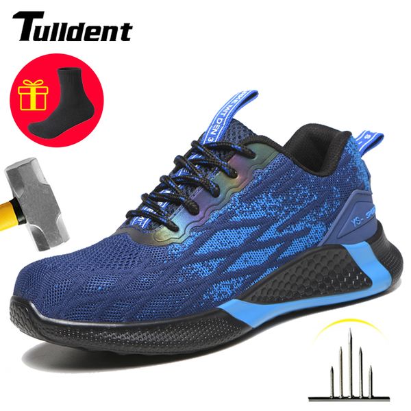 men work safety shoes steel toe anti-smashing wear roof security shoes comfortable indestructible protective boots sneaker, Black;brown
men work safety shoes steel toe anti-smashing wear roof security shoes comfortable indestructible protective boots sneaker, Black;brown