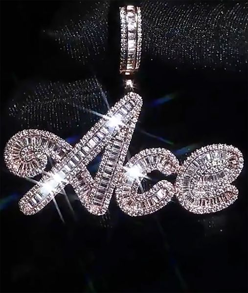 custom name a- z baguette stones cursive letters pendant necklace for men women gifts cubic zirconia necklace hip hop jewelry, Silver
custom name a- z baguette stones cursive letters pendant necklace for men women gifts cubic zirconia necklace hip hop jewelry, Silver