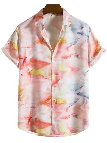 men random marble print shirt h1lq#, White;black