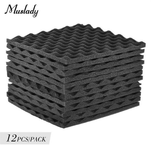 12pcs soundproofing foam studio acoustic foams panels wedges 30x30cm soundproof absorption treatment panel for offices recording s271m
12pcs soundproofing foam studio acoustic foams panels wedges 30x30cm soundproof absorption treatment panel for offices recording s271m