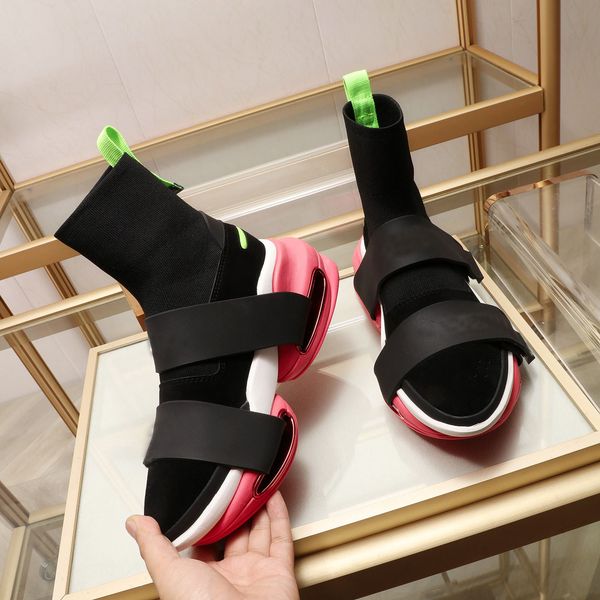 fashion- casual socks shoes spring and autumn elastic high mens and womens fashion leisure thick soled socks boots, Black
fashion- casual socks shoes spring and autumn elastic high mens and womens fashion leisure thick soled socks boots, Black