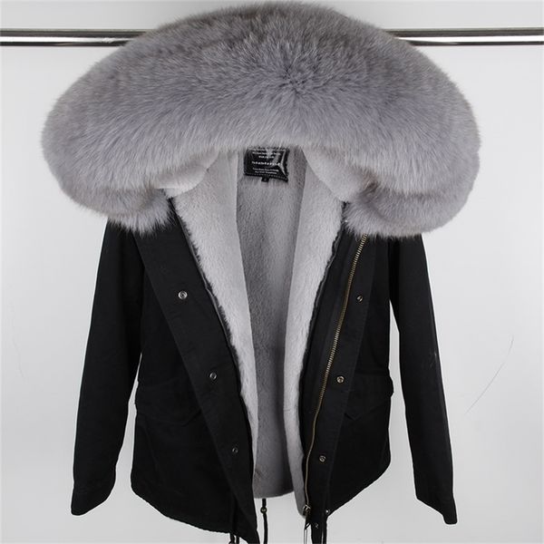 mao mao kong 100% real raccoon fur collar winter fur coat women camouflage black parkas cotton faux fur lining coat jacket 201214
mao mao kong 100% real raccoon fur collar winter fur coat women camouflage black parkas cotton faux fur lining coat jacket 201214