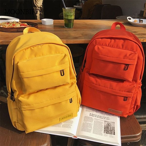 korean largecapacity outdoor backpack boys girls solid color school bag female wear ox cloth student backpack 220714
korean largecapacity outdoor backpack boys girls solid color school bag female wear ox cloth student backpack 220714