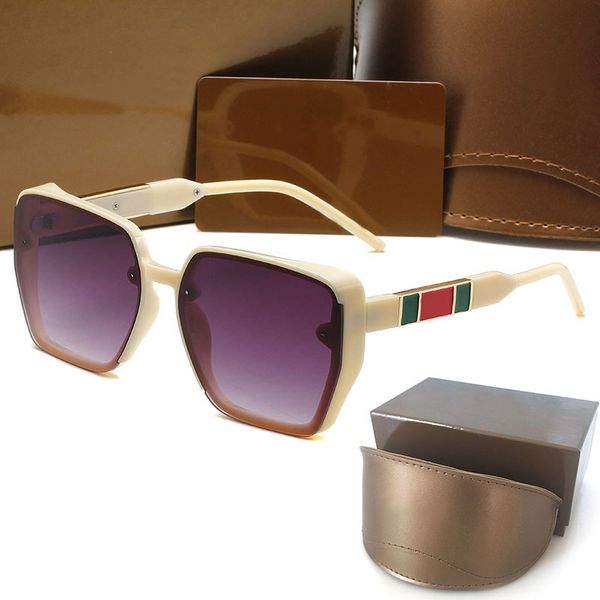 womans sunglasses luxury mens sun glasses uv protection men designer eyeglass gradient metal hinge fashion women spectacles with boxs glitte, White;black
womans sunglasses luxury mens sun glasses uv protection men designer eyeglass gradient metal hinge fashion women spectacles with boxs glitte, White;black