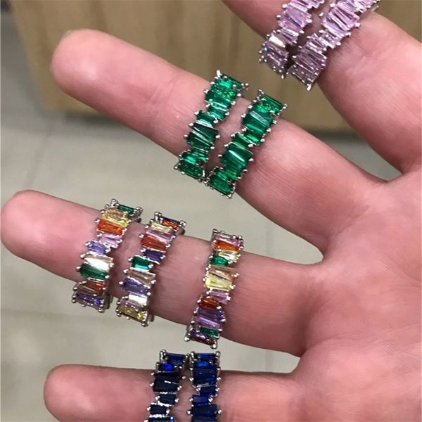 colorful gemstone band ring 100% silver color rainbow t shape zircon engagement ring for women wedding rings 220728, Slivery;golden
colorful gemstone band ring 100% silver color rainbow t shape zircon engagement ring for women wedding rings 220728, Slivery;golden