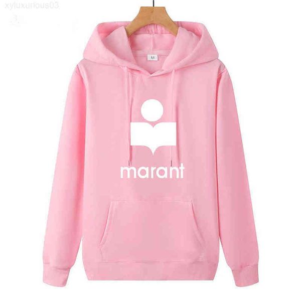 men's hoodies spring and autumn women's marant letter fleece printed hat personalized leisure long sleeve sweater, Black
men's hoodies spring and autumn women's marant letter fleece printed hat personalized leisure long sleeve sweater, Black