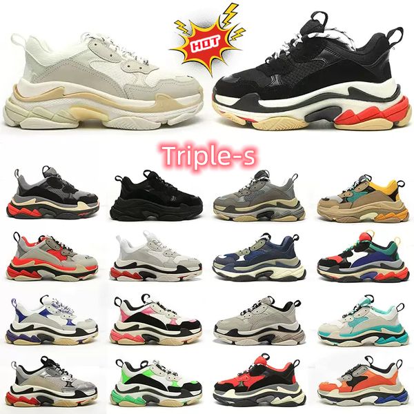 mens womens casual shoes triple s sneakers white black blue cushion low make old combination boots sports size 35-46
mens womens casual shoes triple s sneakers white black blue cushion low make old combination boots sports size 35-46