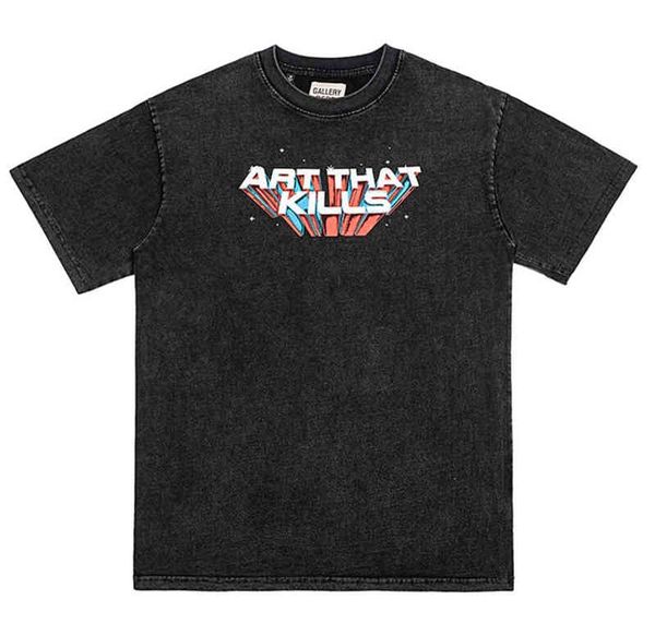 high fashion designer version gallerydept shirt brand atk letter printing washing water used men's and women's short sleeve t-shir, White;black
high fashion designer version gallerydept shirt brand atk letter printing washing water used men's and women's short sleeve t-shir, White;black