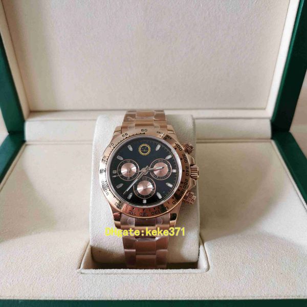 perfect quality men wristwatches 116505 40mm rose gold luminescent black dial eta cal.4130 chronograph working automatic mechanical mens wat, Slivery;brown
perfect quality men wristwatches 116505 40mm rose gold luminescent black dial eta cal.4130 chronograph working automatic mechanical mens wat, Slivery;brown