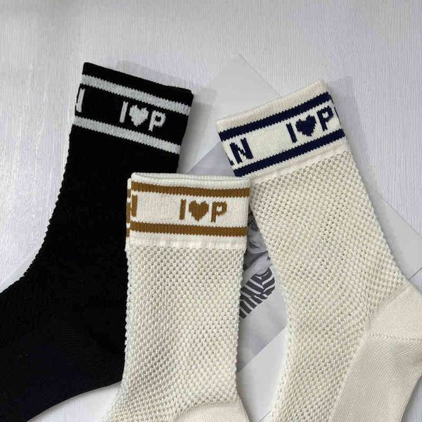 brand classic calf socks fashion hosiery spring summer letter love mesh hollowed hosierys designer middle tube sock s34z, Black;white
brand classic calf socks fashion hosiery spring summer letter love mesh hollowed hosierys designer middle tube sock s34z, Black;white