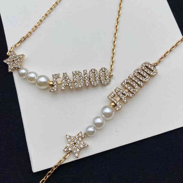 factory super discount 70% off pearl star letter necklace fashion personality trend classic girl necklace bracelet, Black
factory super discount 70% off pearl star letter necklace fashion personality trend classic girl necklace bracelet, Black
