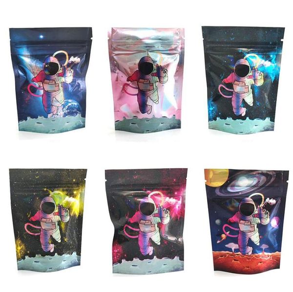 6 types 3.5g mylar bag space astronauts package zipper smell proof bags empty bag edibles packaging
6 types 3.5g mylar bag space astronauts package zipper smell proof bags empty bag edibles packaging