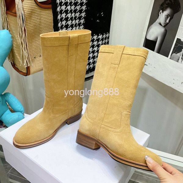 boots high end quality autumn and winter leather medium boots women's thick heel anti velvet thin straight round head short, Black
boots high end quality autumn and winter leather medium boots women's thick heel anti velvet thin straight round head short, Black