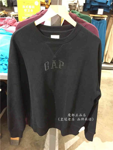 luxury factory outlet brand hoodie gap men's embroidered fleece round neck sweater 735867 2021 autumn new casual fojj 662p, Black
luxury factory outlet brand hoodie gap men's embroidered fleece round neck sweater 735867 2021 autumn new casual fojj 662p, Black