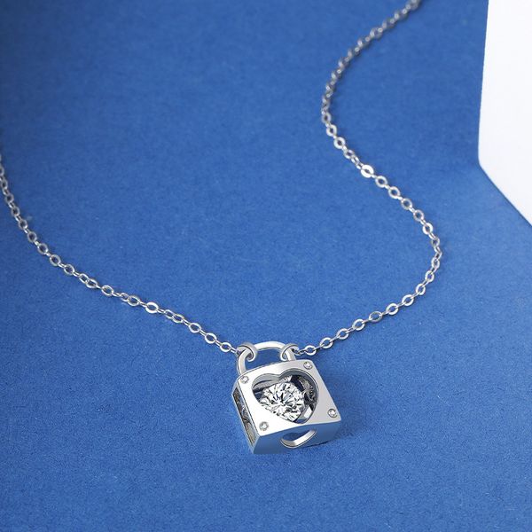 s925 sterling silver life lock love necklace female korean version heart-shaped
s925 sterling silver life lock love necklace female korean version heart-shaped