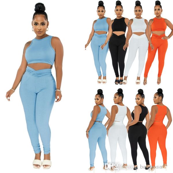 2022 spring and summer womens tracksuits vest high waist pleated trousers leisure two piece pants set outfits, Gray
2022 spring and summer womens tracksuits vest high waist pleated trousers leisure two piece pants set outfits, Gray