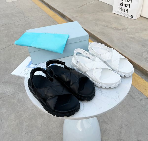 2022 designer women monolith sandals foam rubber sandal womens chunky-sole fisherman platform slides triangle metal logo slippers retro beac, Black
2022 designer women monolith sandals foam rubber sandal womens chunky-sole fisherman platform slides triangle metal logo slippers retro beac, Black