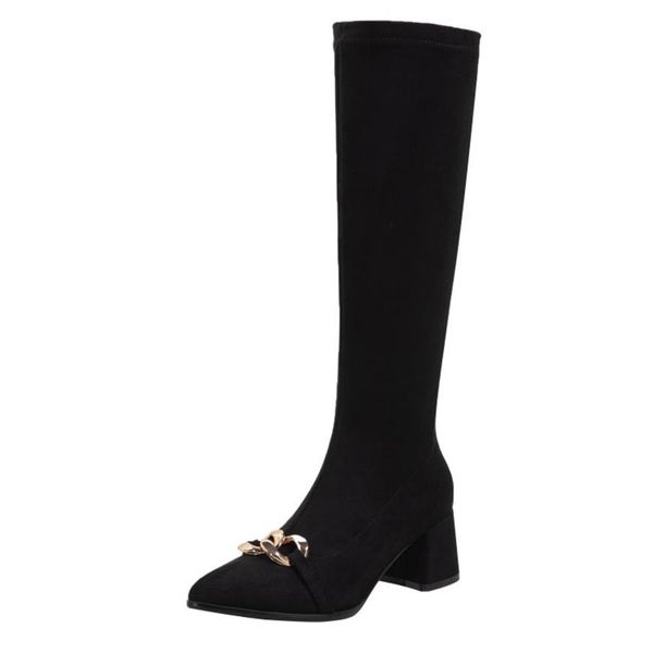 winter knee high boots women designer toe shoes goat suede natural genuine leather buckle block high heel tall boots lady warorwar325p, Black
winter knee high boots women designer toe shoes goat suede natural genuine leather buckle block high heel tall boots lady warorwar325p, Black