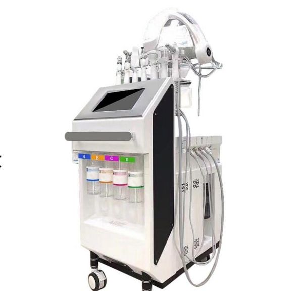 9 in 1 multi-functional beauty equipment led therapy aqua facial cleansing oxygen machine new skin spa facial skins care, Black;white
9 in 1 multi-functional beauty equipment led therapy aqua facial cleansing oxygen machine new skin spa facial skins care, Black;white