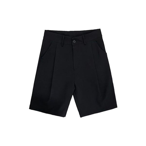 men's shorts casual man summer straight fit knee-length short suit pant solid beige black clothing student thin, White;black
men's shorts casual man summer straight fit knee-length short suit pant solid beige black clothing student thin, White;black