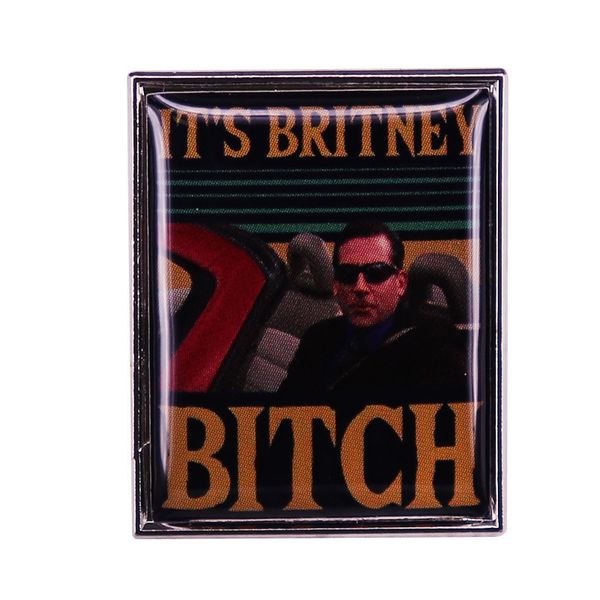 miichael scott it's briitney bitch enamel pin fun the office tv show badge funny gift s001, Blue
miichael scott it's briitney bitch enamel pin fun the office tv show badge funny gift s001, Blue