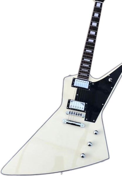 70 explorer electric guitar chrome hardware can custom white
70 explorer electric guitar chrome hardware can custom white