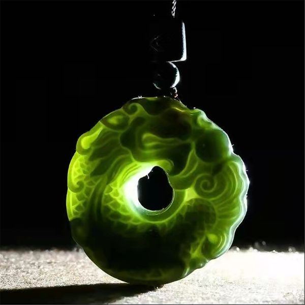 dragon pendant beads natural hetian jade necklace charm quality neck ornament hand-carved amulet jewellery fine hewelry, Silver
dragon pendant beads natural hetian jade necklace charm quality neck ornament hand-carved amulet jewellery fine hewelry, Silver