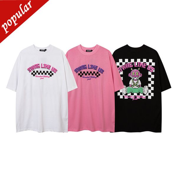 brand men's fashion trend clothing wholesale design sense cartoon printing size short t-shirt women's summer casual, White;black
brand men's fashion trend clothing wholesale design sense cartoon printing size short t-shirt women's summer casual, White;black