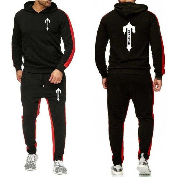 men's tracksuits autumn set trapstar london print custom made men pullover hoodie pants pocket man sportswear suit classic fashionmen&#, Gray
men's tracksuits autumn set trapstar london print custom made men pullover hoodie pants pocket man sportswear suit classic fashionmen&#, Gray