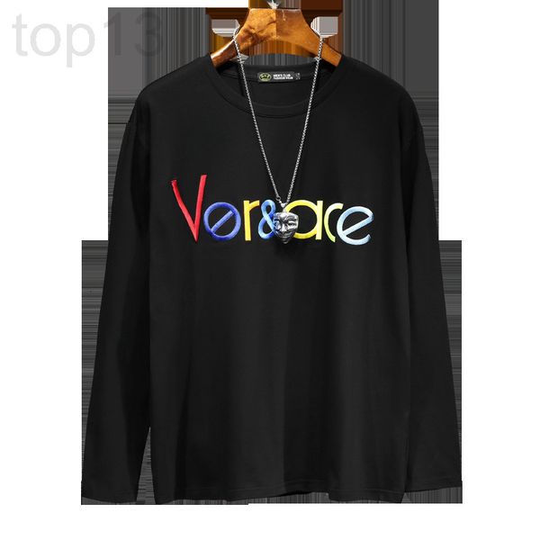 men's t-shirts designer chao brand large men's wear new long sleeved t-shirt in autumn winter of 20 embroidered fattened fat man o, White;black
men's t-shirts designer chao brand large men's wear new long sleeved t-shirt in autumn winter of 20 embroidered fattened fat man o, White;black